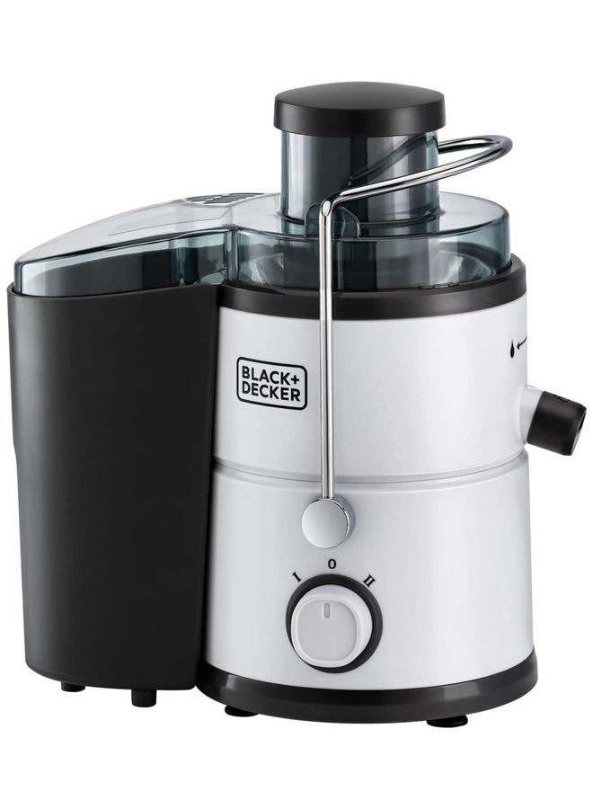 BLACK+DECKER Juice Extractor with 2 Speed Controls 65mm Feeding Chute Dishwasher Safe 600 W JE600-B5 Multicolour  - Image 2