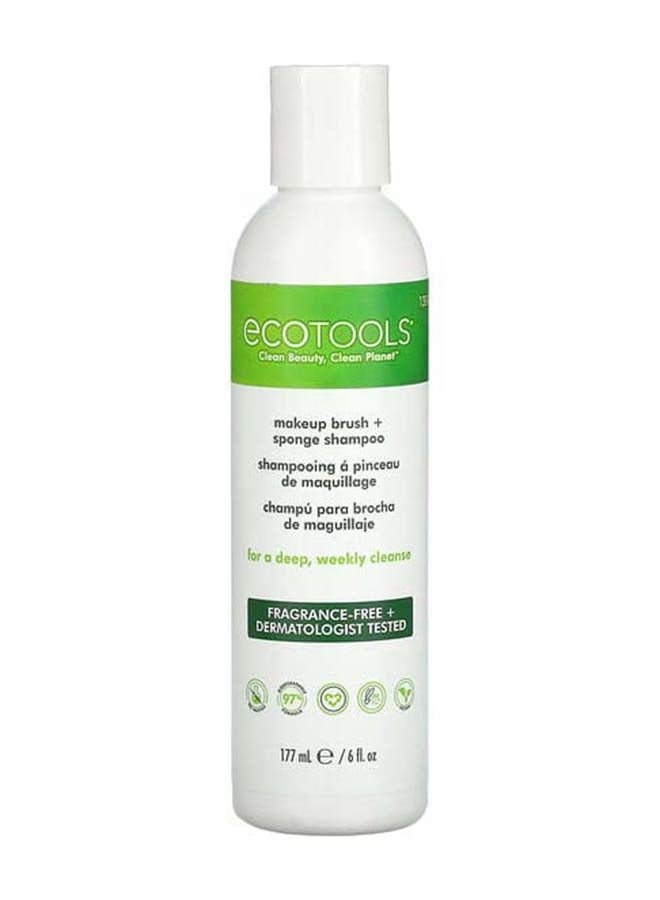 Eco Tools Makeup Brush Cleansing Shampoo 177ml  - Image 1