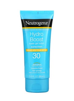 Neutrogena Hydro Boost Water Gel Sunscreen Lotion SPF30 Blue 3Fluid Ounce  - Image 1