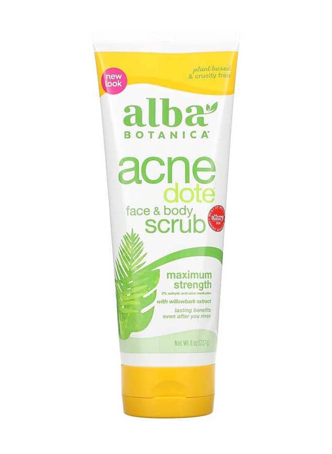 Alba Botanica Acnedote Maximum Strength Face And Body Scrub  - Image 1