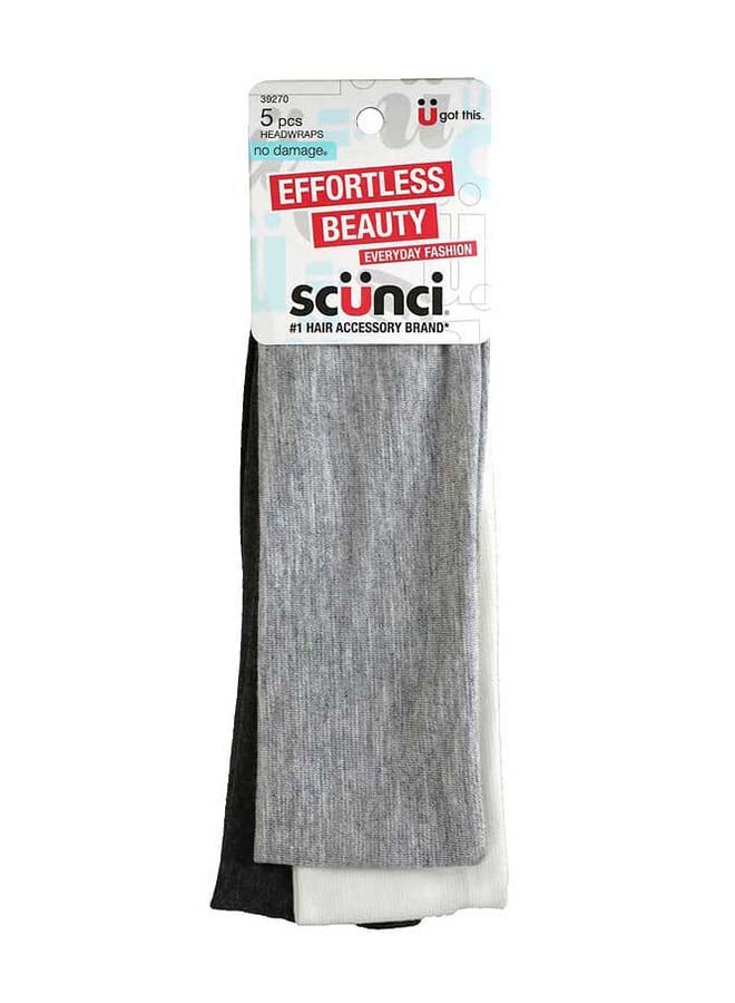 Scunci 5-Piece Summer Headwraps Set Multicolour - Image 1