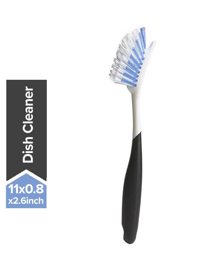 OXO Good Grips Dish Cleaner Brush White/Black/Blue 11x0.8x2.6inch 