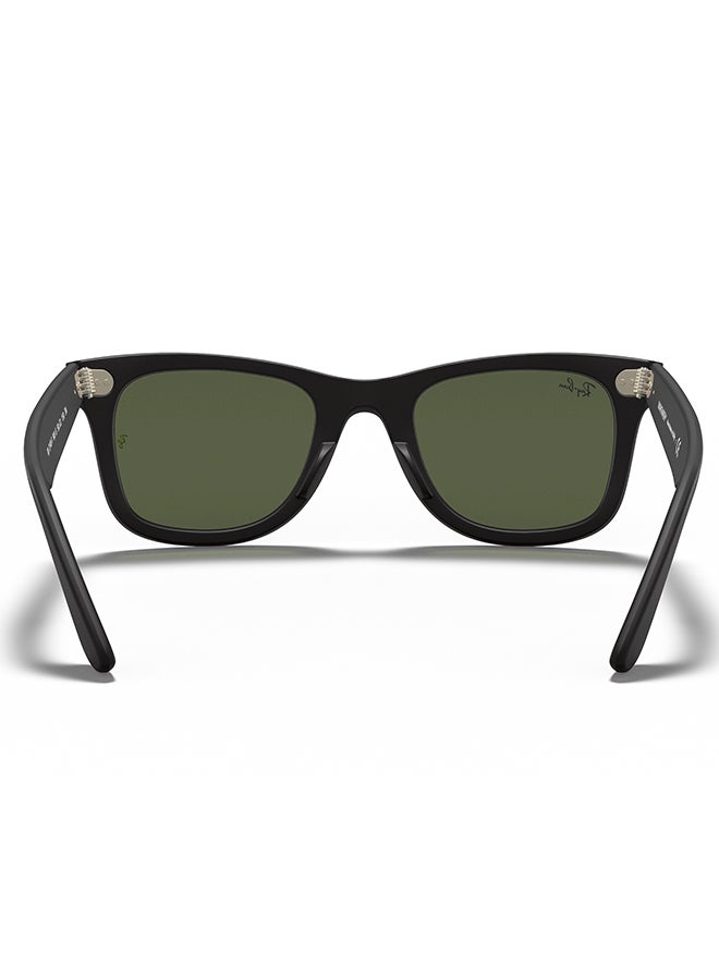 Ray-Ban - Wayfarer Sunglasses - RB2140F-901S - Lens Size: 41 mm - Black - Image 1