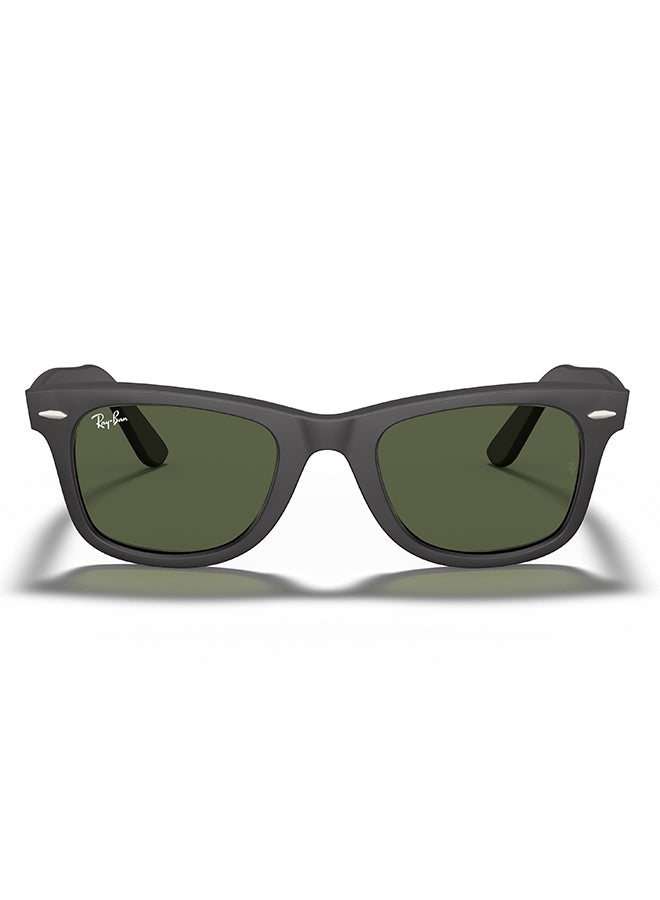 Ray-Ban - Wayfarer Sunglasses - RB2140F-901S - Lens Size: 41 mm - Black - Image 1