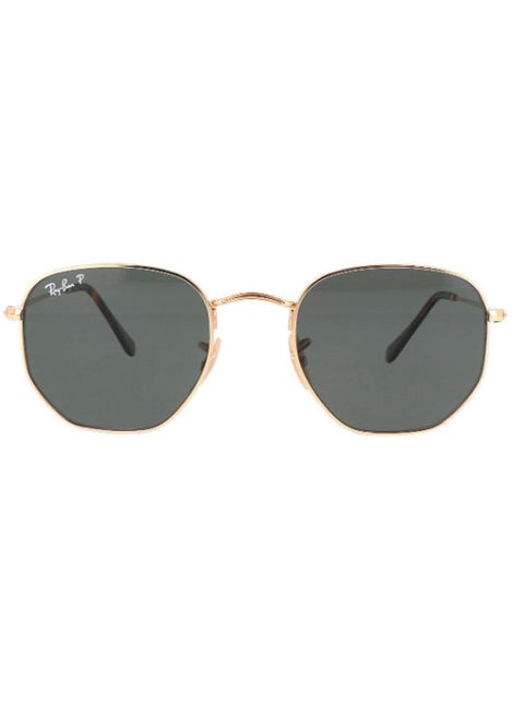 Polarized Hexagon Sunglasses - RB3548N 001 - Lens Size: 51 mm - Gold
