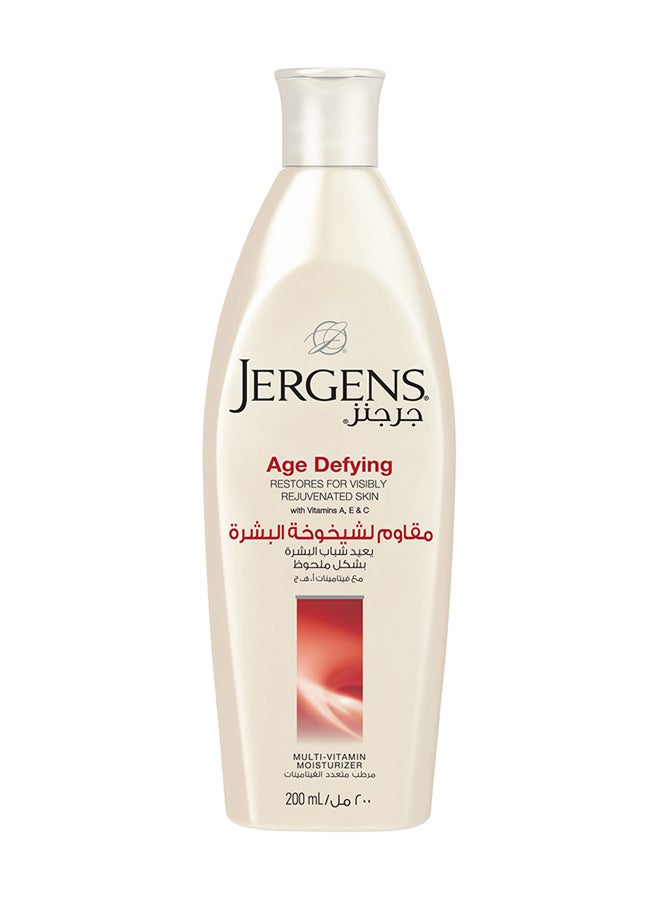 Jergens Age Defying Multi-Vitamin Moisturizer 200ml - Image 1