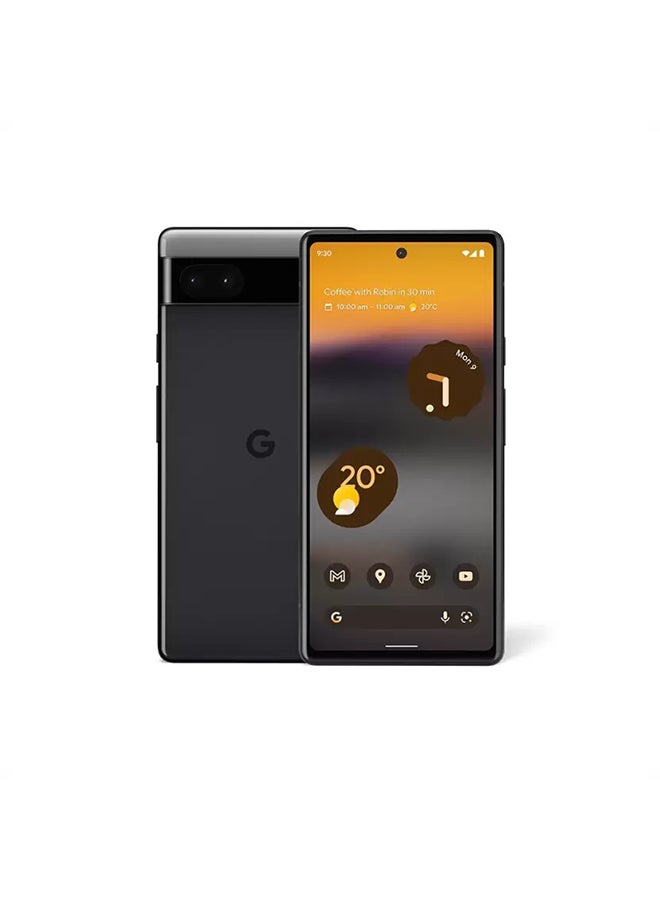 Google - Pixel 6a Dual Sim Charcoal 6GB RAM 128GB 5G - International Version - Image 1