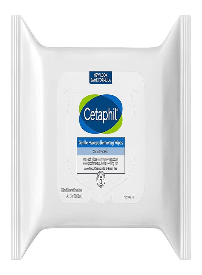 Cetaphil Make-Up Wipes 25 count  - Image 1