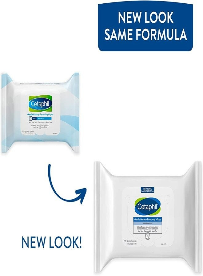Cetaphil Make-Up Wipes 25 count  - Image 3