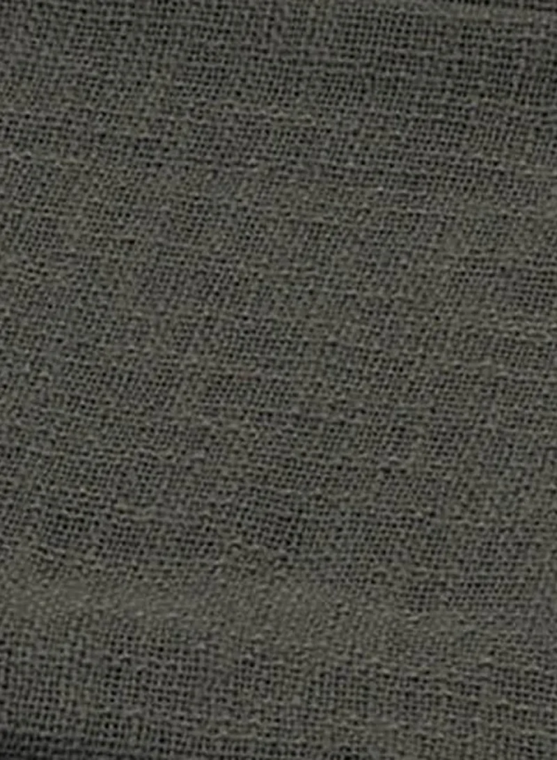 Noon East Lightweight Summer Blanket Queen Size 200 GSM Woven Texture All Season Blanket Bed And Sofa Throw Grey 150 x 200cm