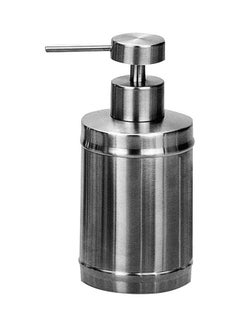 Amal Bathroom Accessories - Soap Dispenser - Stainless Steel Round - Silver Color - Bath Kit Silver (Round)  - Image 1
