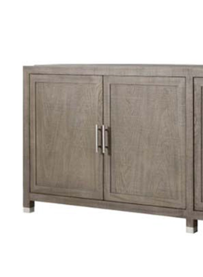 Buffet Table Luxurious For Darlington Collection in Wood Credenza - Grey Color - Size - Cabinet For Storage 