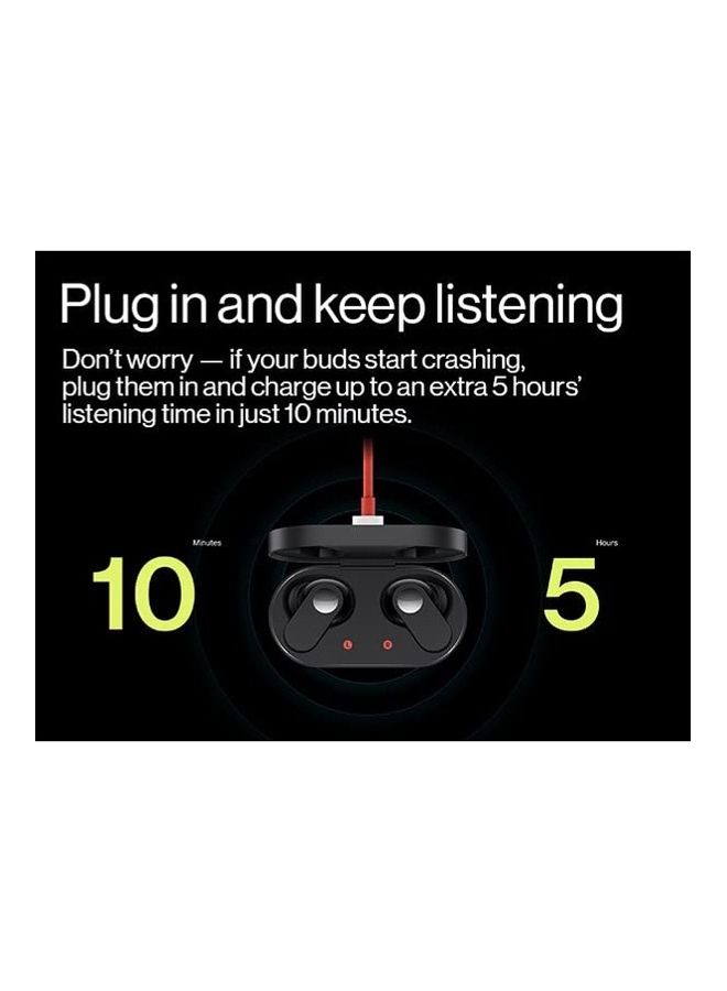 OnePlus - Nord Buds True Wireless Earbuds Black - Image 1