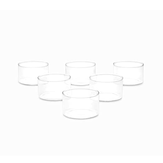 BOROSIL 6-Piece Glass Chutney Bowl Set Clear - Image 3