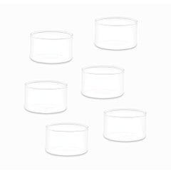BOROSIL 6-Piece Glass Chutney Bowl Set Clear  - Image 2