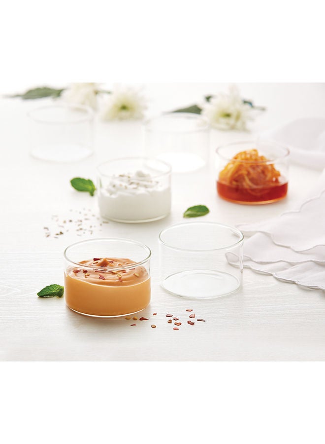 BOROSIL 6-Piece Glass Chutney Bowl Set Clear - Image 4