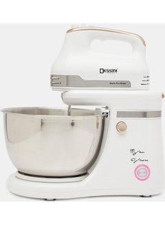 DESSINI Swing Mixer with Stand and Bowl 5 L 650 W DK909white white/silver  - Image 2
