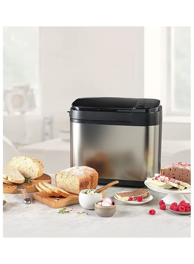 Panasonic - Bread Maker SD-YR2550 With 31 Programs And Gluten-Free Baking With Yeast Spreader 550.0 W SD-YR2550 Silver - Image 1