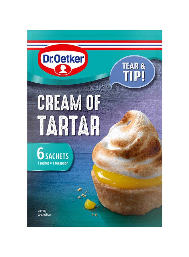 Dr.Oetker Cream Of Tartar Sachets 5g Pack of 6  - Image 1