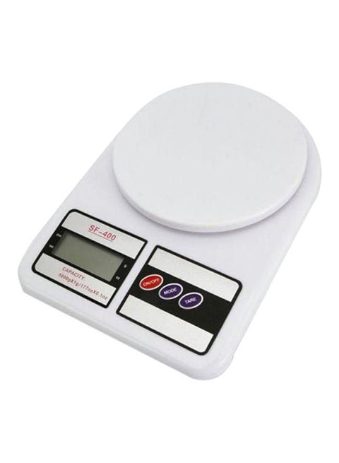 Digital Kitchen Scale White