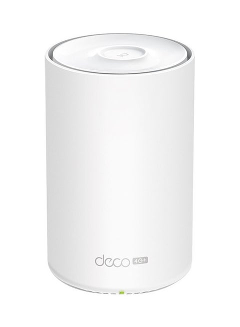 4G+ LTE Advanced Modem AX1800 Whole Home Mesh Wi-Fi 6 Router Build-In 300Mbps White
