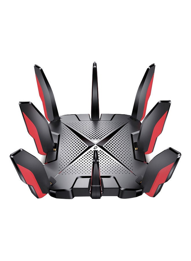 TP-LINK - AX6600 WiFi 6 Gaming Router (Archer GX90)- Tri Band Gigabit Wireless Internet, High-Speed ax, Smart VPN for a Large Home Black - Image 1