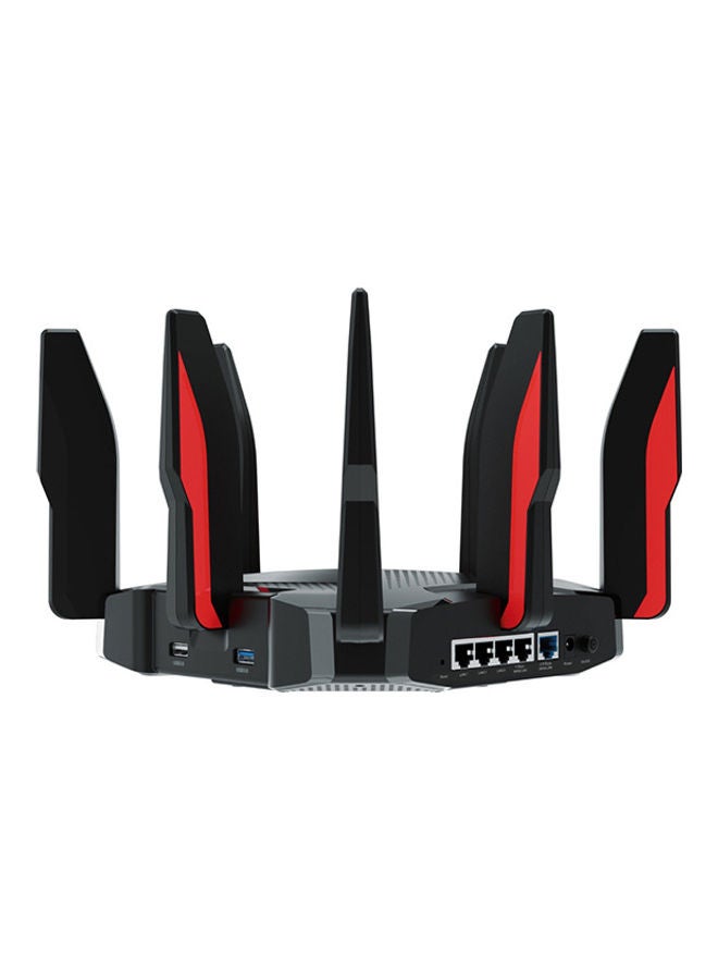 TP-LINK - AX6600 WiFi 6 Gaming Router (Archer GX90)- Tri Band Gigabit Wireless Internet, High-Speed ax, Smart VPN for a Large Home Black - Image 1