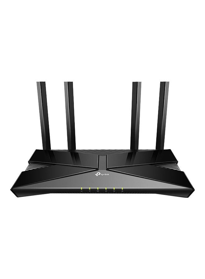 TP-LINK - Archer AX23 Next-Gen Wi-Fi 6 AX1800 Mbps Gigabit Dual Band Wireless Router, OneMesh Supported, Dual-Core CPU, HomeShield, Ideal for Gaming Xbox/PS4/Steam, Plug and Play Black - Image 1