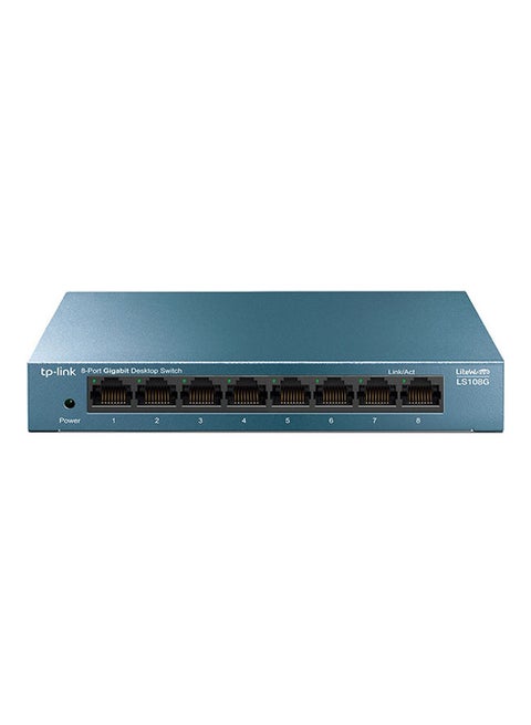 مفتاح سطح المكتب LiteWave Gigabit ذو 8 منافذ