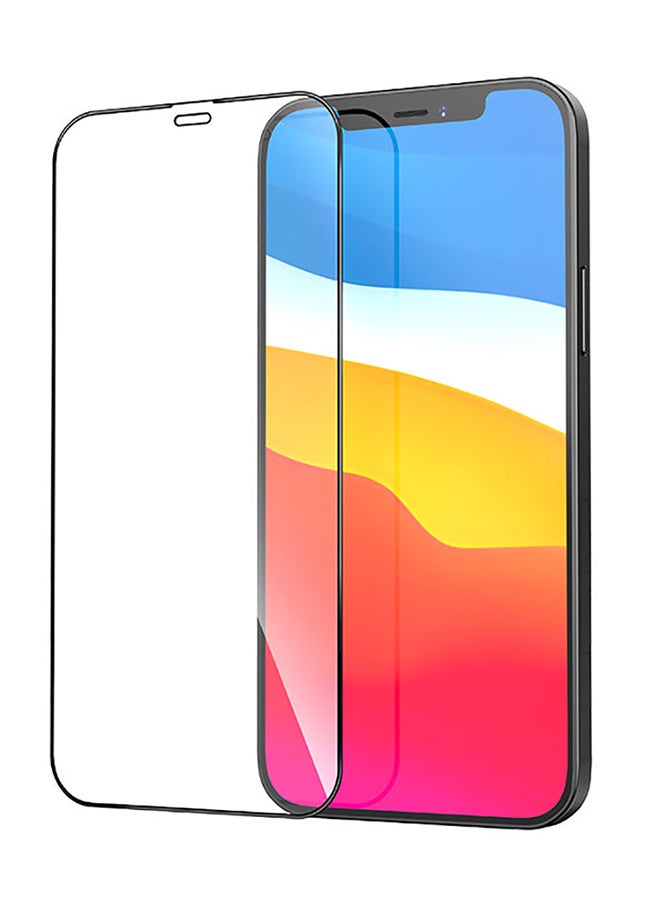Theodor Tempered Glass Screen Protector For Apple iPhone 12 Pro Max Black  - Image 1