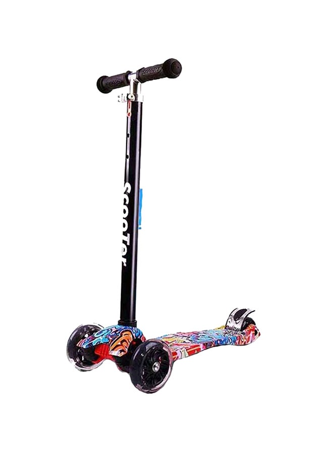 Cool Baby Classic 3-Wheeled Kick Scooter With Foldable And Adjustable Feature For Kids Multicolour ‎‎‎55x10x18cm - Image 1