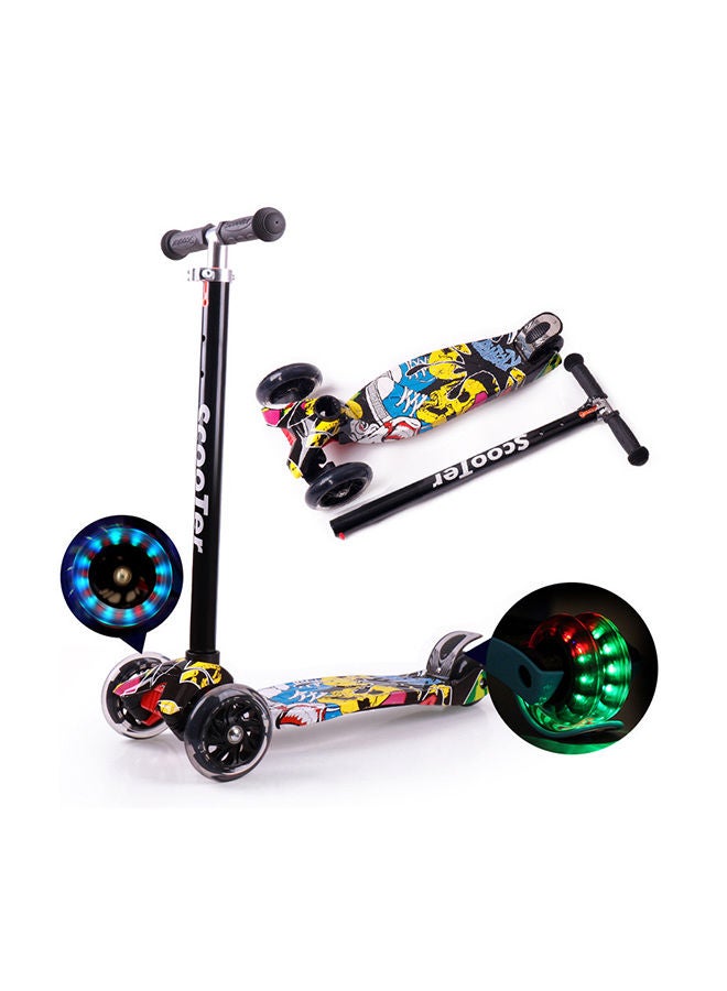 Cool Baby Classic 3-Wheeled Kick Scooter With Foldable And Adjustable Feature For Kids Multicolour ‎‎‎55x10x18cm - Image 3