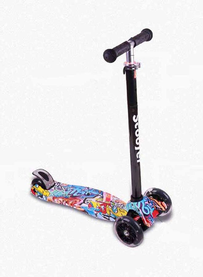 Cool Baby Classic 3-Wheeled Kick Scooter With Foldable And Adjustable Feature For Kids Multicolour ‎‎‎55x10x18cm - Image 2