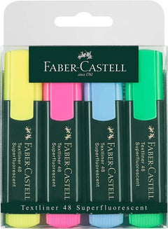FABER-CASTELL 4-Piece Textliner Set Multicolour 