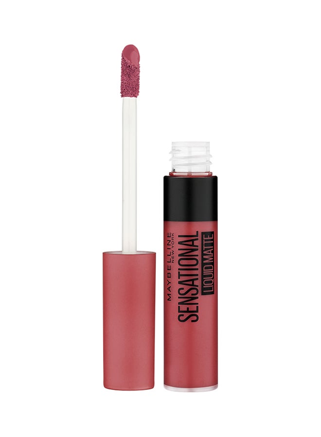 MAYBELLINE NEW YORK - Sensational Liquid Matte Lipstick 08 Sensationally Me - Image 1