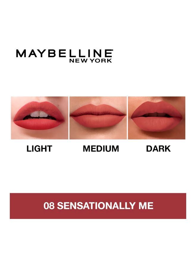 MAYBELLINE NEW YORK - Sensational Liquid Matte Lipstick 08 Sensationally Me - Image 1