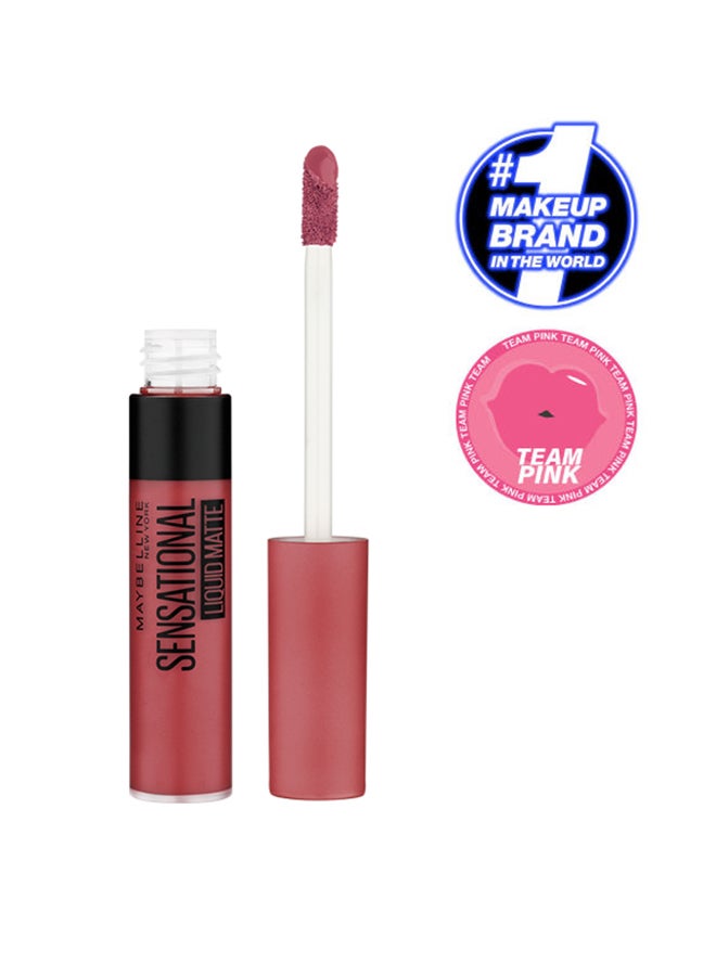 MAYBELLINE NEW YORK - Sensational Liquid Matte Lipstick 08 Sensationally Me - Image 1