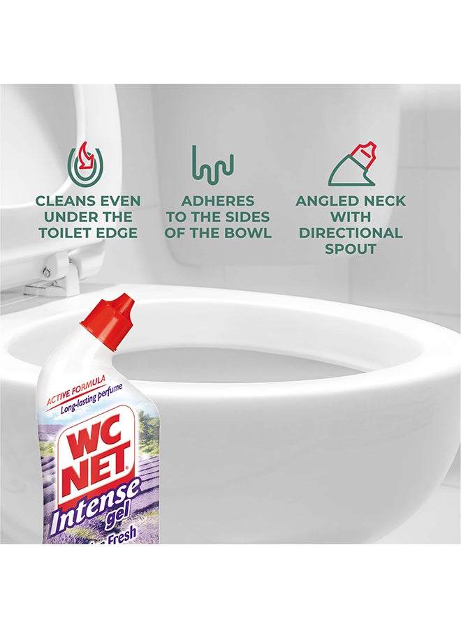 Wc Net Intense Gel Toilet Cleaner Lavender 750ml  - Image 4