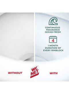 Wc Net Toilet Blocks Intense Ocean Fresh 4 Pieces  - Image 3