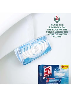 Wc Net Toilet Blocks Intense Ocean Fresh 4 Pieces  - Image 4