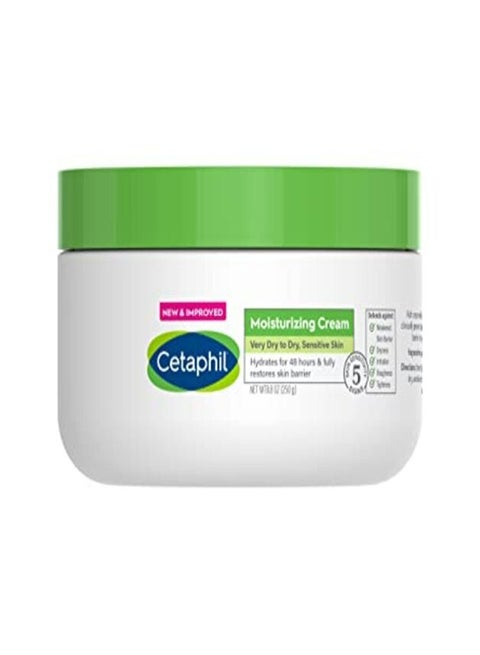 Hydrating Moisturizing Cream for Dry to Very Dry Sensitive Skin 250grams