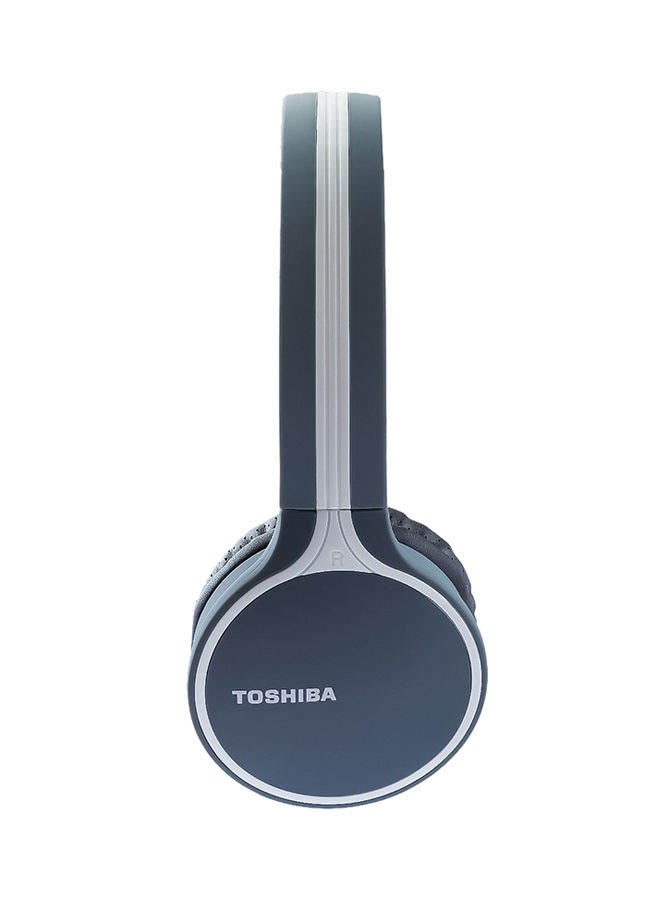 Toshiba - Bluetooth Wireless Headphone Black - Image 1
