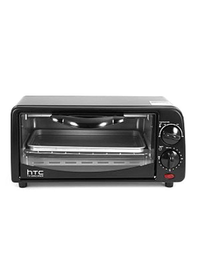 HTC - Countertop Toaster Oven 8 L 650 W HTC-118-EO Black - Image 1