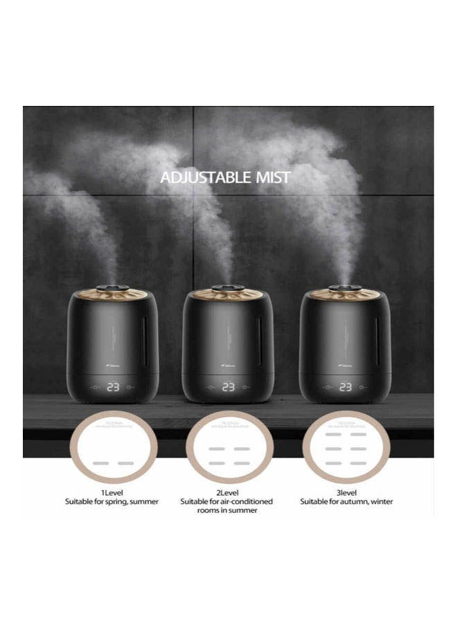 Deerma - Household Ultrasonic Humidifier Aromatherapy Machine, 5L Black - Image 1