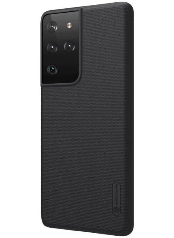Nillkin Super Frosted Shield Matte Case For Samsung Galaxy S21 Ultra Black  - Image 2