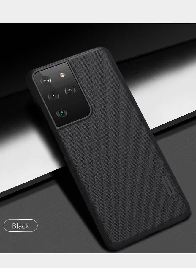 Nillkin Super Frosted Shield Matte Case For Samsung Galaxy S21 Ultra Black  - Image 5