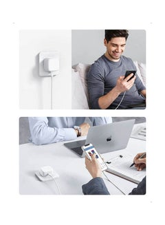 Rock Pow 20W Type C Fast Charger with 1m Type C Lightning Cable PD Power Compatible with iPhone 12 Pro Max/12 Mini/SE 2020/11/XS/XR/X/8,iPad Air 4,Galaxy S21 Ultra/S21/S20 FE,Pixel 5 White  - Image 5