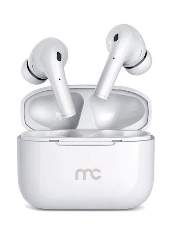 MYCANDY Portable Earbuds With Protective Silicon Case White - Image 1