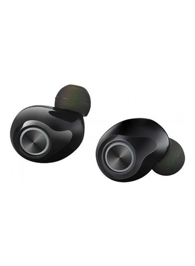 Bluetooth Dual Earbuds With Charging Case Black
