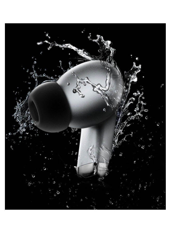 Lenovo - LP5 TWS Bluetooth-Compatible Earphone Wireless Earbuds Sport Gaming Silver - Image 1